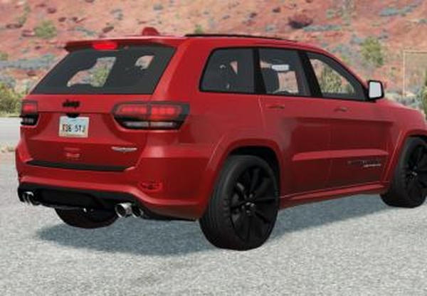 Jeep Grand Cherokee Trackhawk Srt 2018версия 1.0 для BeamNG.drive (v0.23)