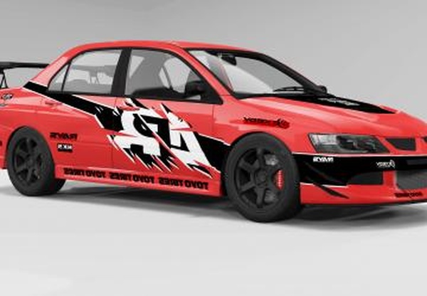 Mitsubishi Evo VIII MR Fast and Furiousверсия 2.0 для BeamNG.drive (v0.23.5)