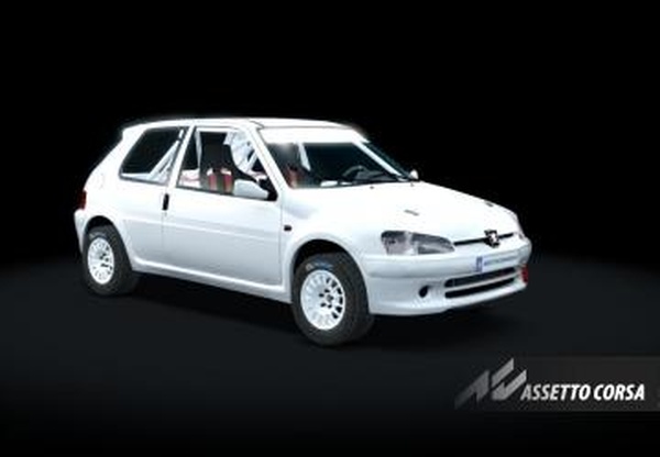 Peugeot 106 Rallye Gravelверсия 1.0 для Assetto Corsa
