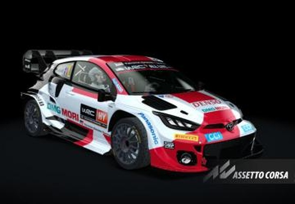 Toyota Yaris Rally1 2022версия ft. Koldo83 для Assetto Corsa