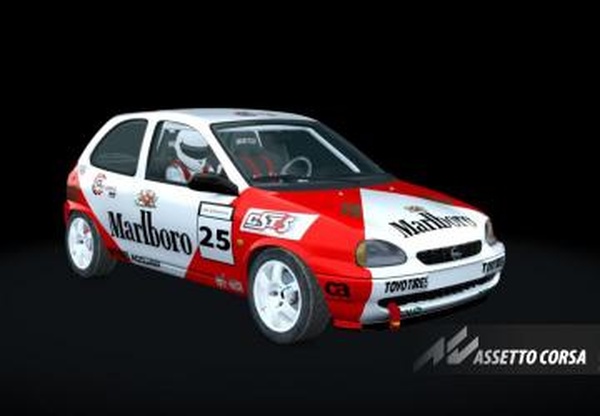 Opel Corsa B GrAверсия 1.1 для Assetto Corsa