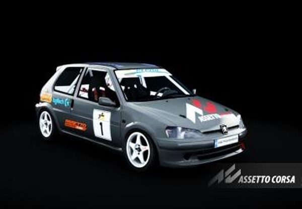 Peugeot 106 Rallyeверсия 1.0 для Assetto Corsa
