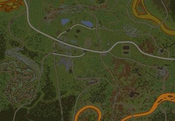 Карта «Поселок» и «Уральский хребет 2»версия final для Spintires: MudRunner (v10.06.19)
