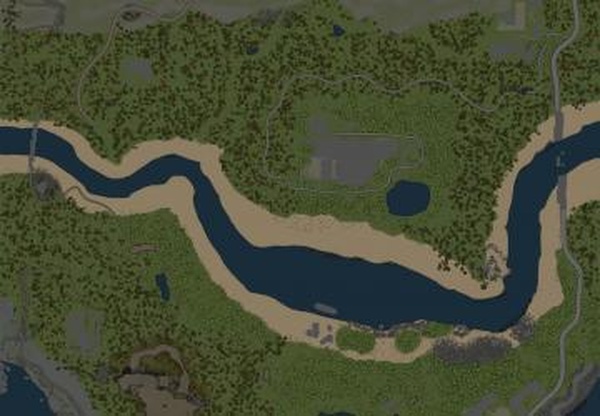 Карта «В прошлое»версия 1 для Spintires: MudRunner (v10.06.19)