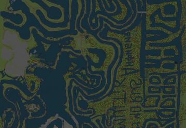 Карта «Болотная грязь»версия 1 для Spintires: MudRunner (v10.06.19)