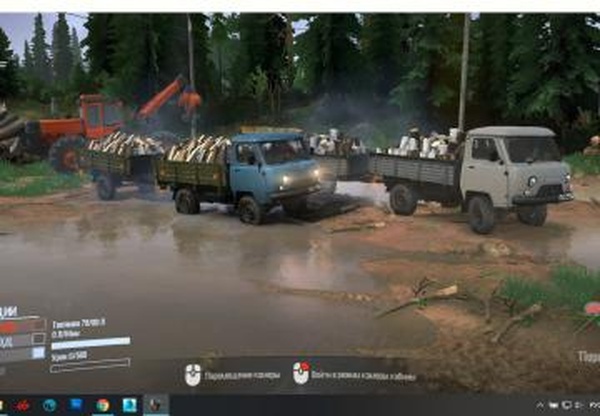УАЗ-452 Бортовойверсия 1.0 для Spintires: MudRunner (v10.06.19)