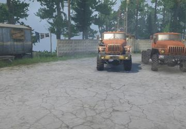 Текстура кабины - Урал 4320версия 1.0 для Spintires: MudRunner (v10.06.19)