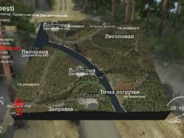 Карта «Эстония»версия 1.0 для SpinTires (v03.03.16)