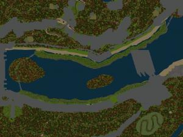 Карта «Река Ангара»версия 1 для SpinTires (v03.03.16)