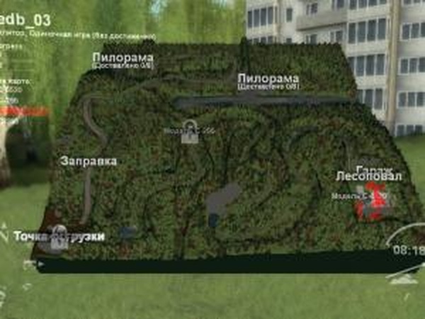 Карта «EDB 03»версия 1 для SpinTires (v03.03.16)