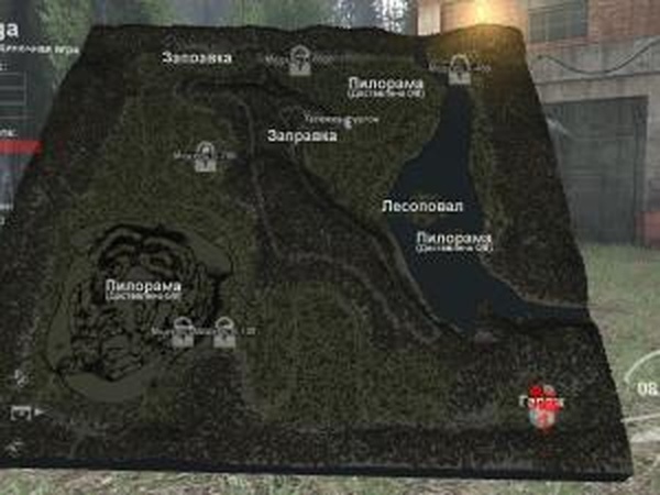 Карта «Тайга»версия 1.0 для SpinTires (v03.03.16)