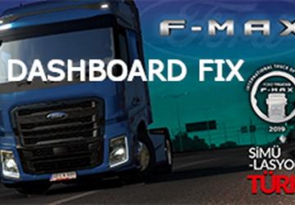 Фикс для Ford Trucks F-MAXверсия 1.0 для Euro Truck Simulator 2 (v1.44.x)