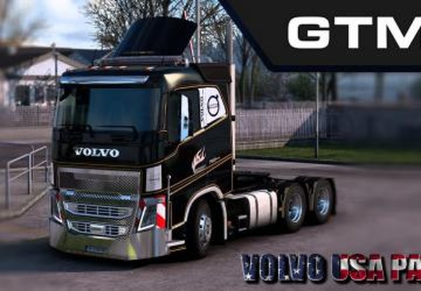 GTM Volvo USA Packверсия 1.0 для Euro Truck Simulator 2 (v1.44.x)