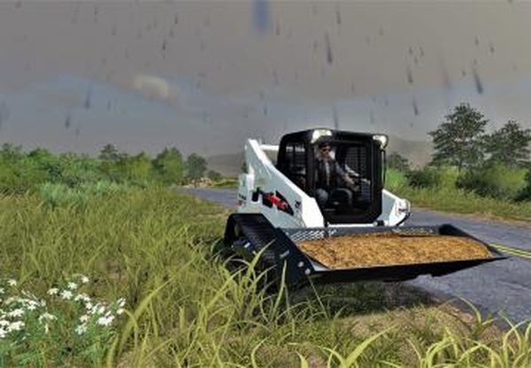Bobcat T870 Skid Steerверсия 1.0.0.0 для Farming Simulator 2019 (v1.7.x)