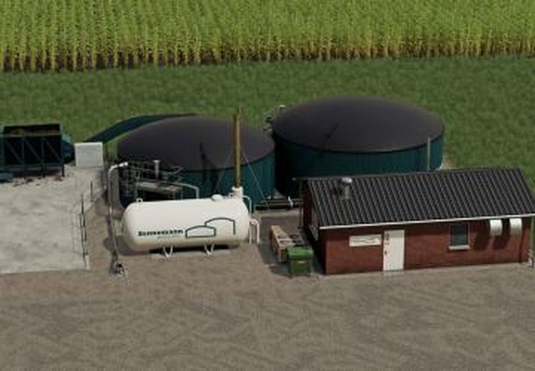Biogas Plant 450kWверсия 1.0.0.0 для Farming Simulator 2019 (v1.7.x)