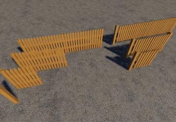 Fence Packверсия 1.0.0.0 для Farming Simulator 2019 (v1.7.x)