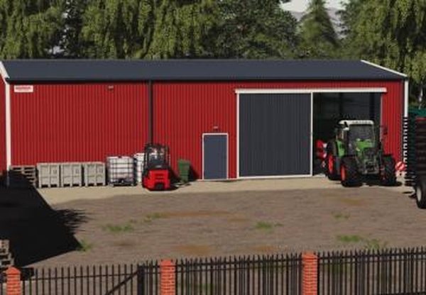 Borga Warehouseверсия 1.0.0.0 для Farming Simulator 2019 (v1.7.x)
