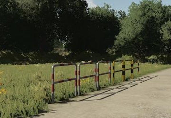 Road Barriers Packверсия 1.0.0.0 для Farming Simulator 2022