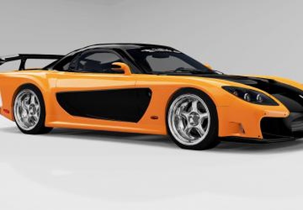 Mazda RX7 (Han) Tokyo Drift editionверсия 2.0 для BeamNG.drive (v0.23.5)