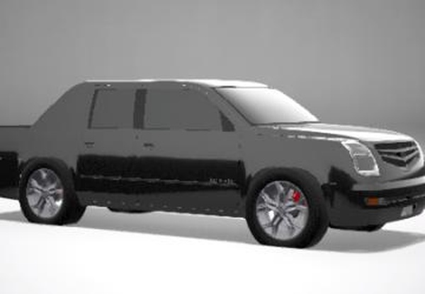 Cadillac Escalade Пикапверсия 1.0 для BeamNG.drive (v0.20-0.23.4)
