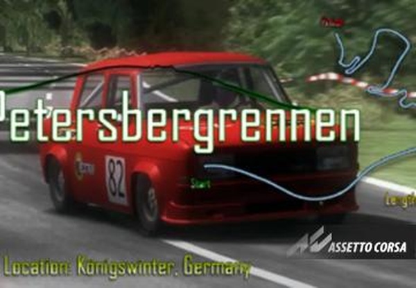 Petersberg Hillclimbверсия 1.0 для Assetto Corsa