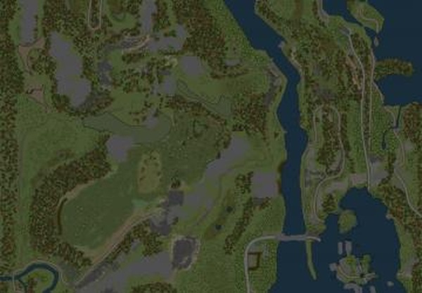 Карта «Flooded town»версия 08.02.20 для Spintires: MudRunner (v14.08.19)