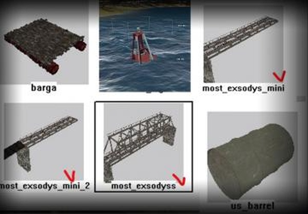 Объекты для игрыверсия 1.0 для Spintires: MudRunner (v14.08.19)