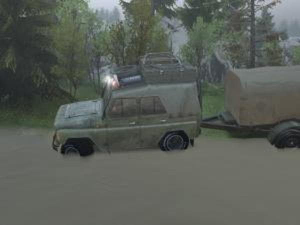 УАЗ 469 «SPH»версия 19.02.16 для SpinTires (v03.03.16)