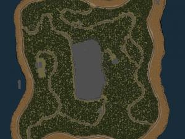 Карта «Sandy Island»версия 1.0 для SpinTires (v03.03.16)