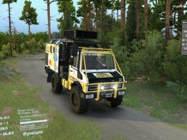 Mersedes-Benz Unimog Dakarверсия 1 для SpinTires (v03.03.16)
