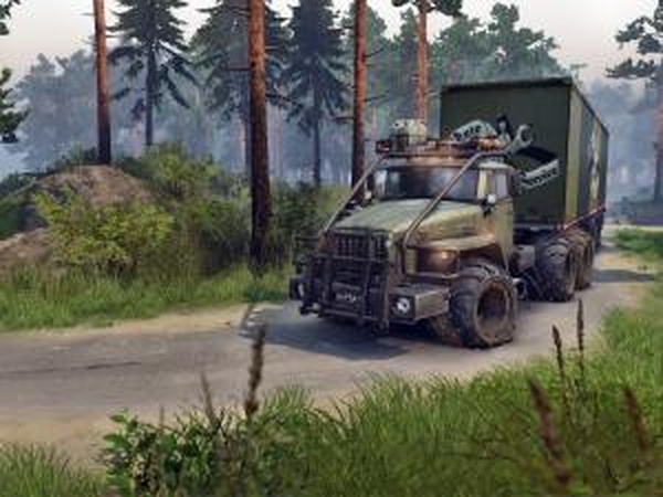 Урал-4320-10 «Варвар»версия 21.04.16 для SpinTires (v03.03.16)