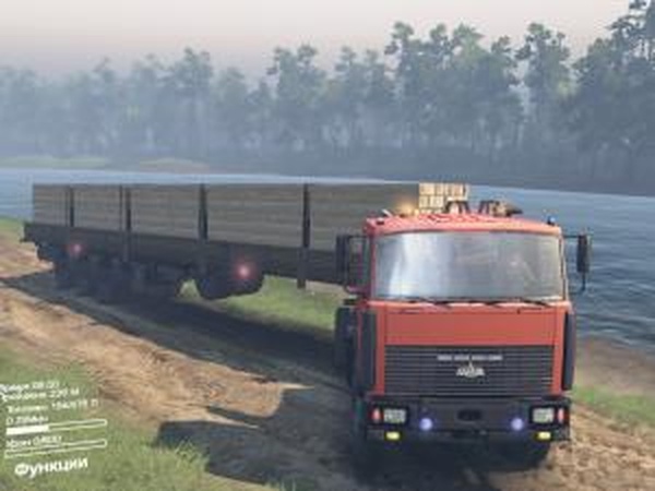 Маз-5434 SVверсия 3 для SpinTires (v03.03.16)