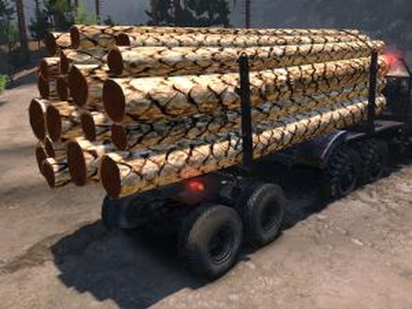 Текстура «Брёвна»версия 4.0 для SpinTires (v03.03.16)
