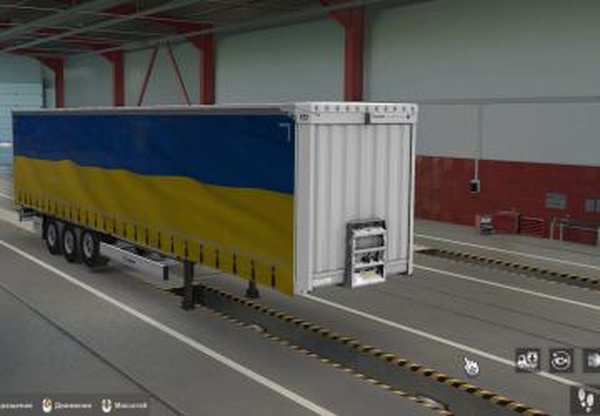 Скин «Флаг Украины»версия 1.0 для Euro Truck Simulator 2 (v1.43+)