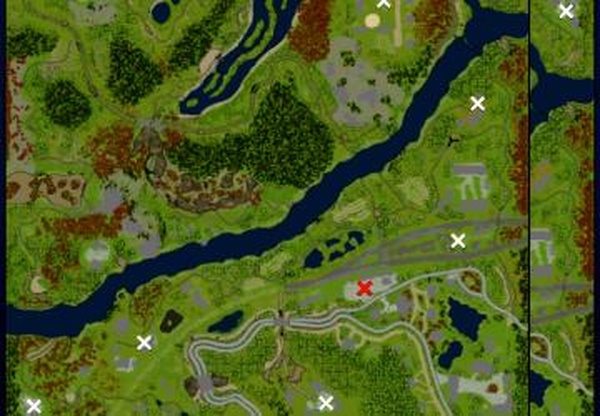 Карта «Глыбока»версия 01.02.20 для Spintires: MudRunner (v10.06.19)