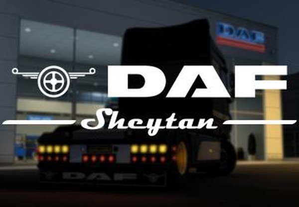 Задний бампер в голландском стиле для DAFv1.0 для Euro Truck Simulator 2 (v1.43.x, 1.44.x)
