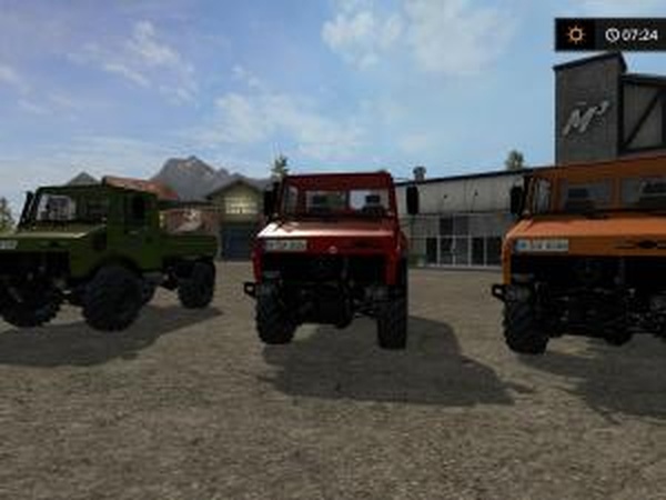 Unimog 1200/1600/2100 Packверсия 3.0 для Farming Simulator 2017 (v1.4.4)