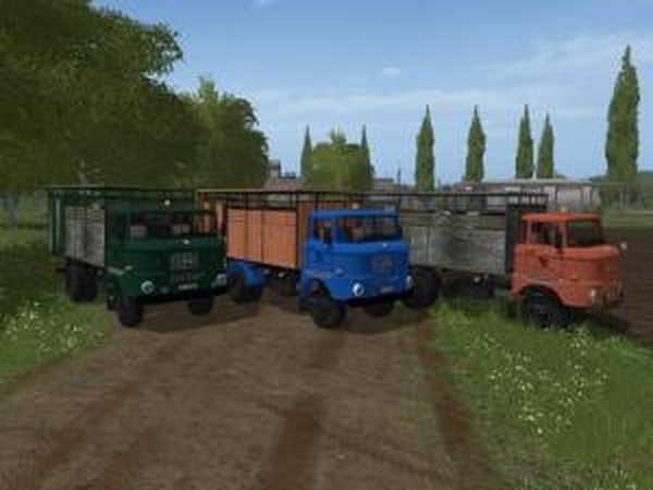 IFA W50 Animal Transportверсия 4.0.0.0 для Farming Simulator 2017 (v1.4.4)