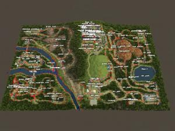 Карта «Край в котором так спокойно»версия 1.0 для SpinTires (v03.03.16)