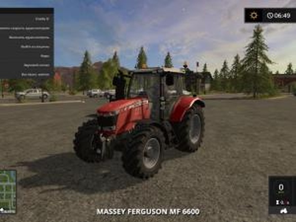 Massey Ferguson 6600версия 1.0.0.0 для Farming Simulator 2017 (v1.4.4)