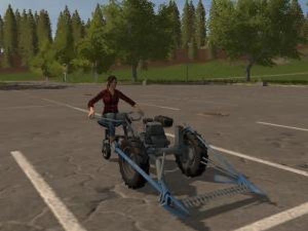 Bcs 127 Con Carrelloверсия 1.0 для Farming Simulator 2017 (v1.4.4)