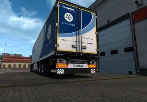 Trailer Mudflapsверсия 3.0 для Euro Truck Simulator 2 (v1.43.x)