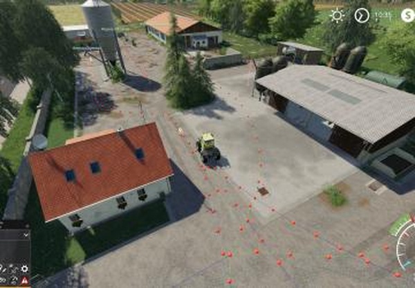 Сеть маршрутов Autodrive для карты «Ravensberg»v0.95. для Farming Simulator 2019 (v1.7.x)