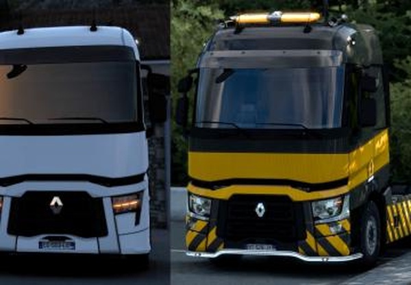 Front amber position lights Renault Tверсия 1.2 для Euro Truck Simulator 2 (v1.44.x)