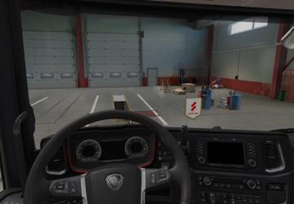 Вымпел SAMCOMверсия 1.1 для Euro Truck Simulator 2 (v1.21-1.44)