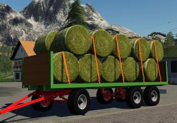 Baletrailer 500версия 1.0.0.0 для Farming Simulator 2019 (v1.7.x)