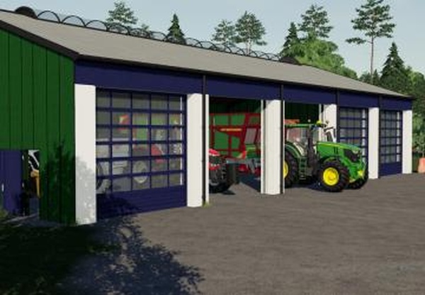 Machineshedверсия 1.0.0.0 для Farming Simulator 2019 (v1.7.x)