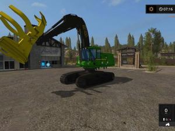 Feller Buncherверсия 1.0 для Farming Simulator 2017 (v1.4.4)