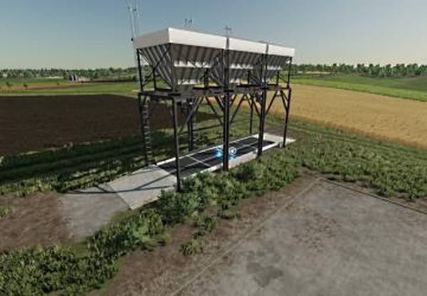 Placeable Steel Siloверсия 1.0.0.0 для Farming Simulator 2022
