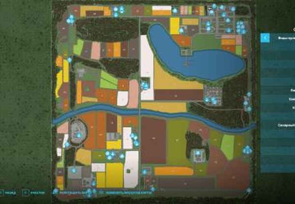 Карта «Black River»версия 2.0.0.0 для Farming Simulator 2022 (v1.13.x)